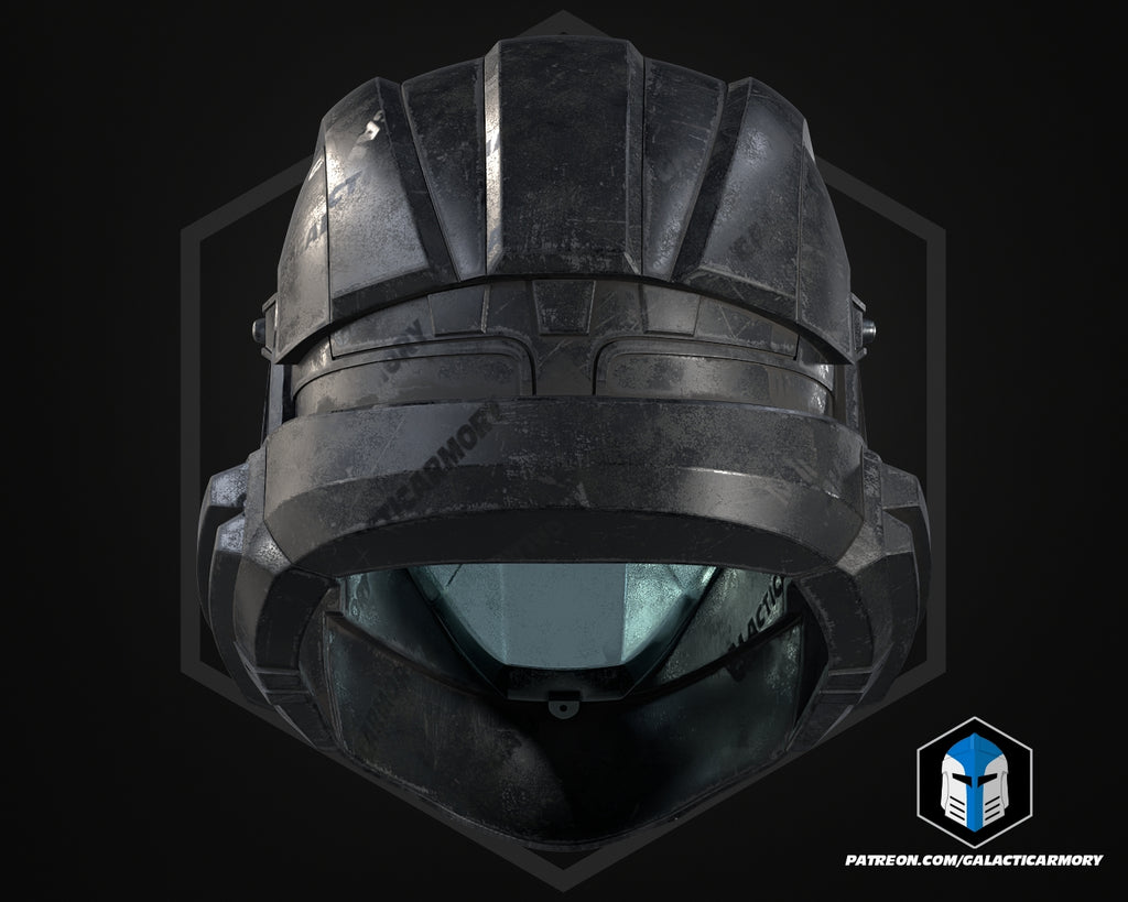 ODST Dutch Helmet lifesize Wearable Cosplay by dask3d
