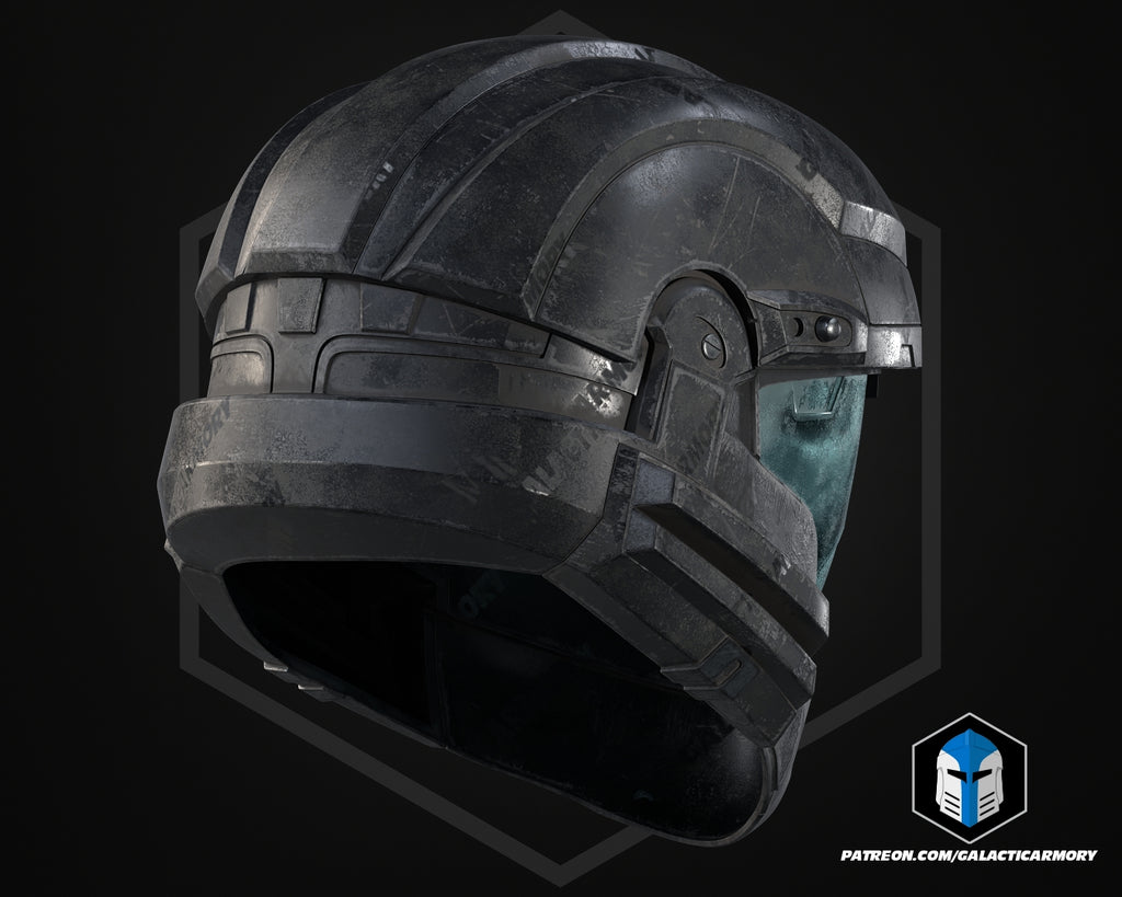 Halo ODST Dutch Helmet lifesize Wearable Cosplay - Kit or Painted