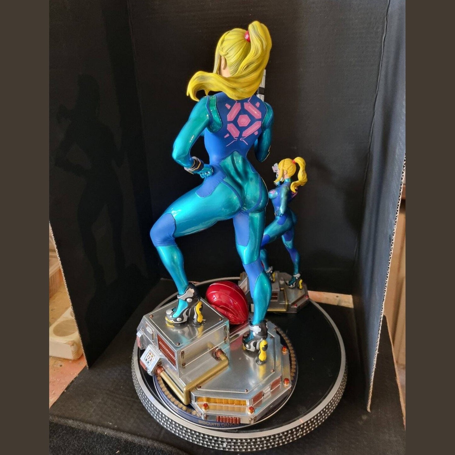 Metroid Samus Aran Zero Suit Statue 1/8 1/4 Painted