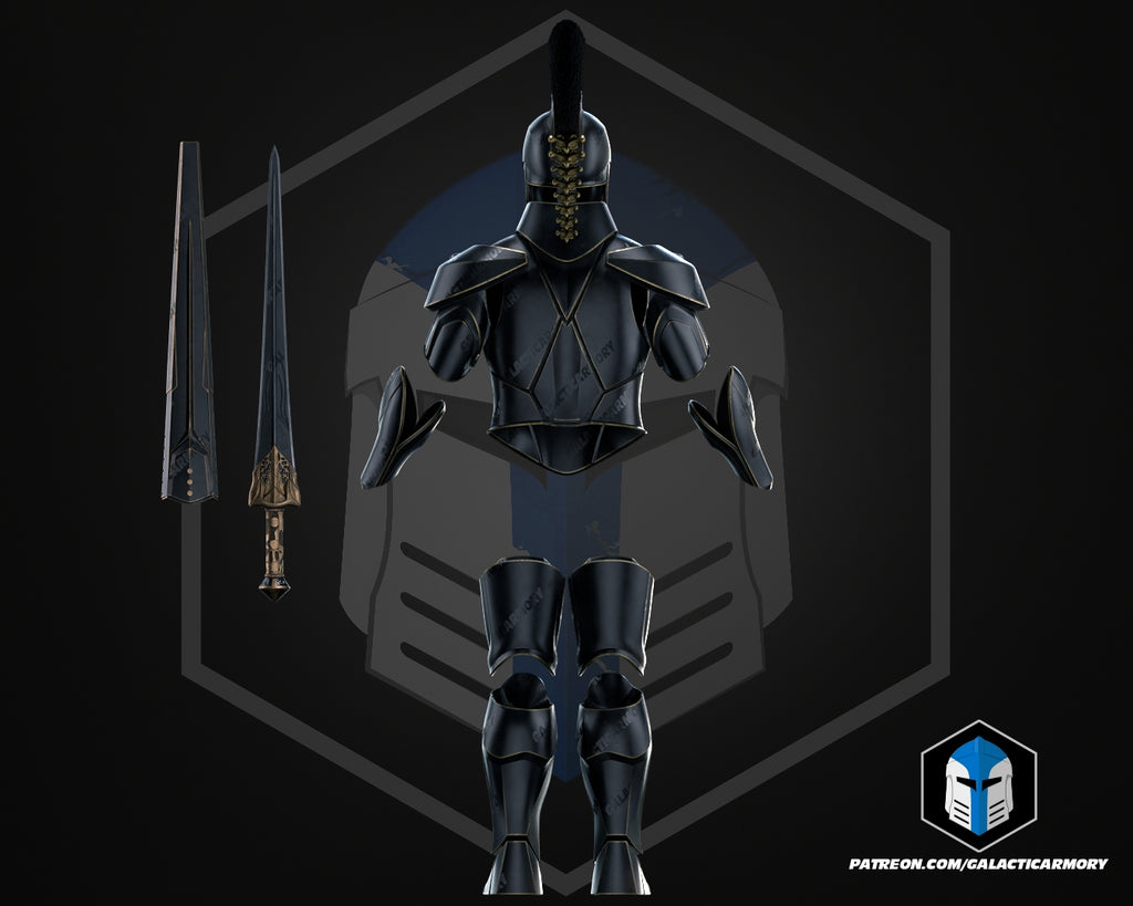 The Odyssey King Agamemnon Helmet Full Armor and Sword lifesize Wearable Cosplay | dask3d