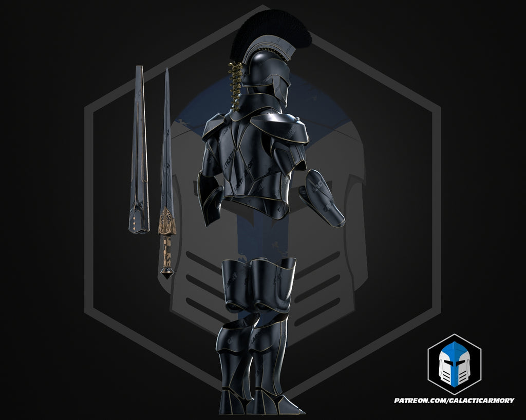 The Odyssey King Agamemnon Helmet Full Armor and Sword lifesize Wearable Cosplay | dask3d