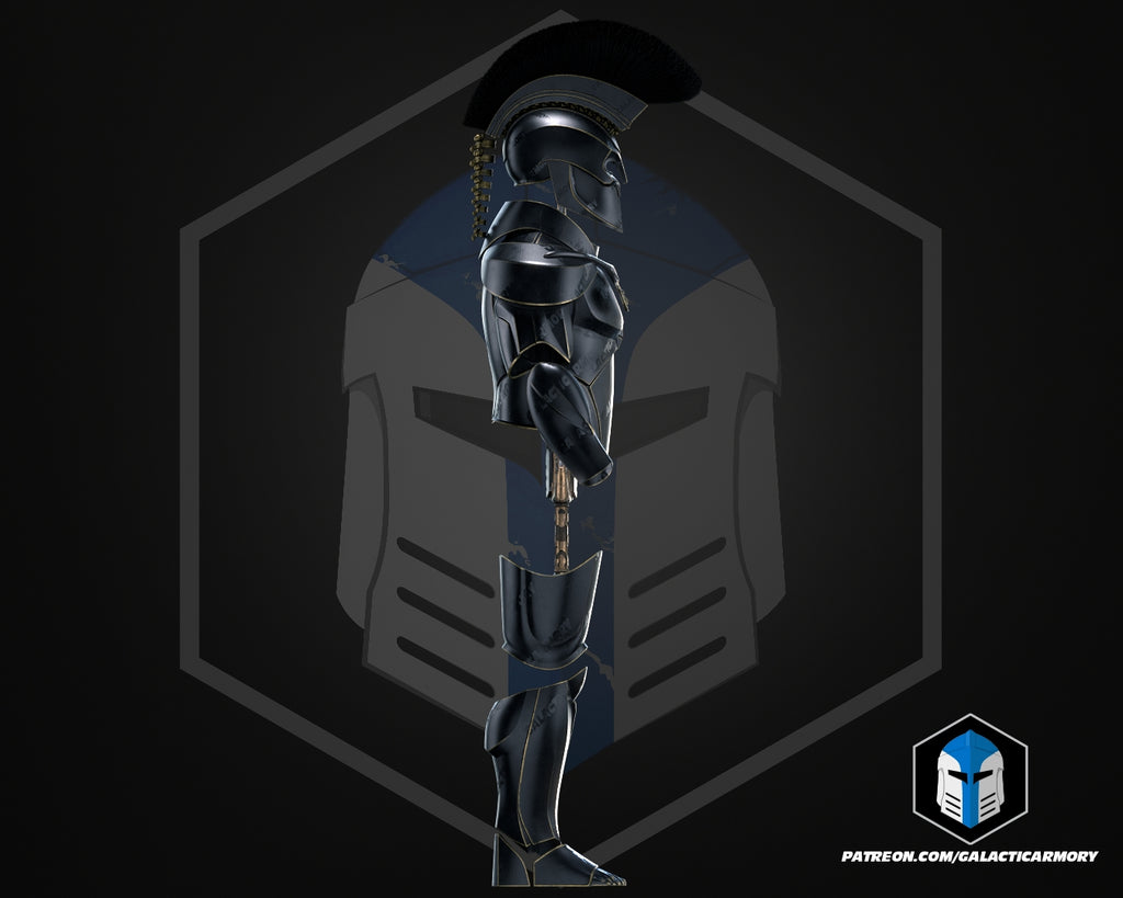 The Odyssey King Agamemnon Helmet Full Armor and Sword lifesize Wearable Cosplay | dask3d