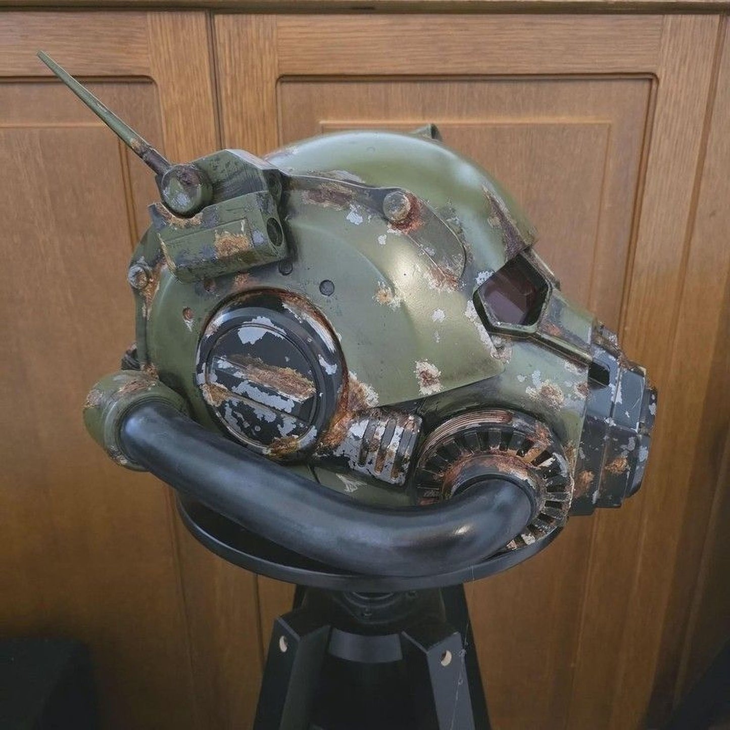 Fallout NCR Power Armor Helmet 1:1 Wearable Cosplay Prop 3D Print Kit or Painted
