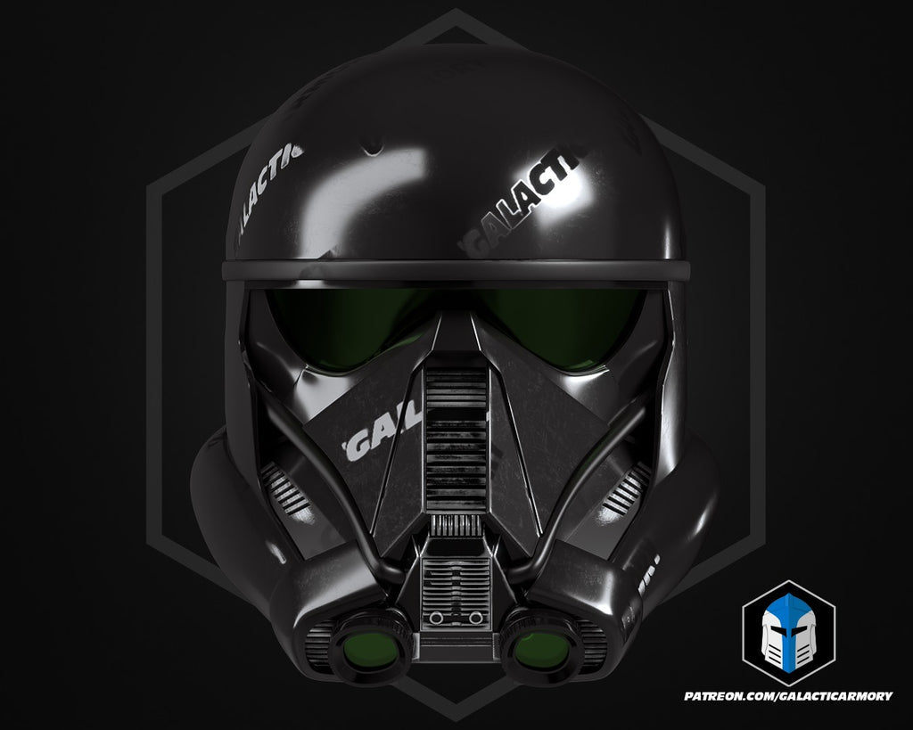 Death Trooper Helmet lifesize Wearable Cosplay by dask3d