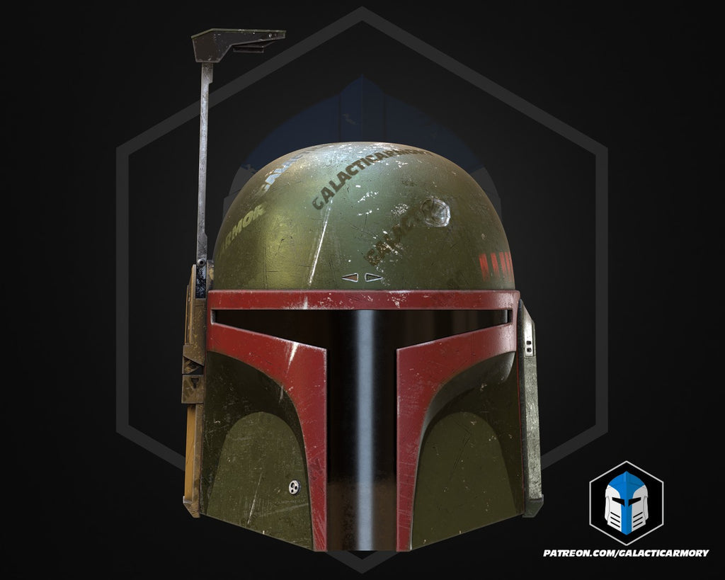 Boba Fett Helmet lifesize Wearable Cosplay by dask3d