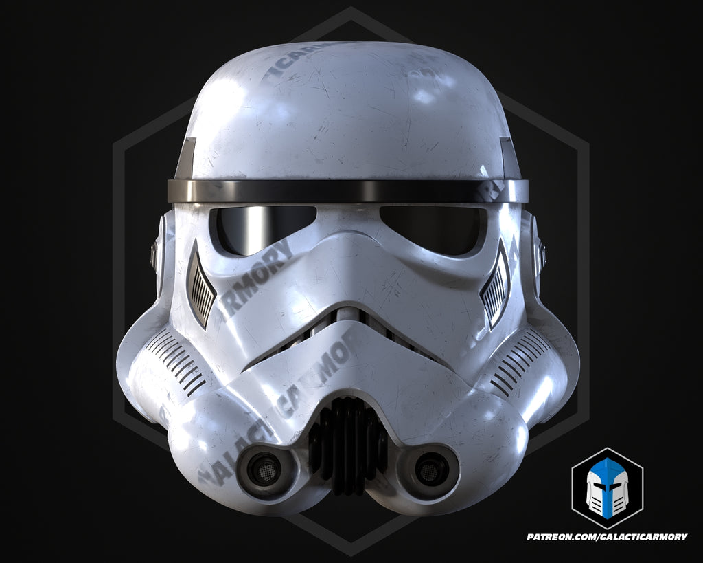 Rogue One Stormtrooper Helmet lifesize Wearable Cosplay by dask3d