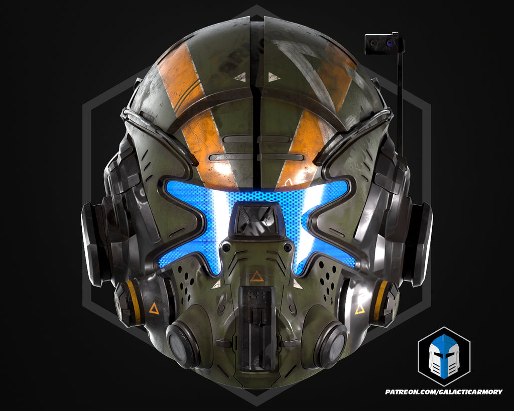 Jack Cooper Titanfall Helmet lifesize Wearable Cosplay by dask3d