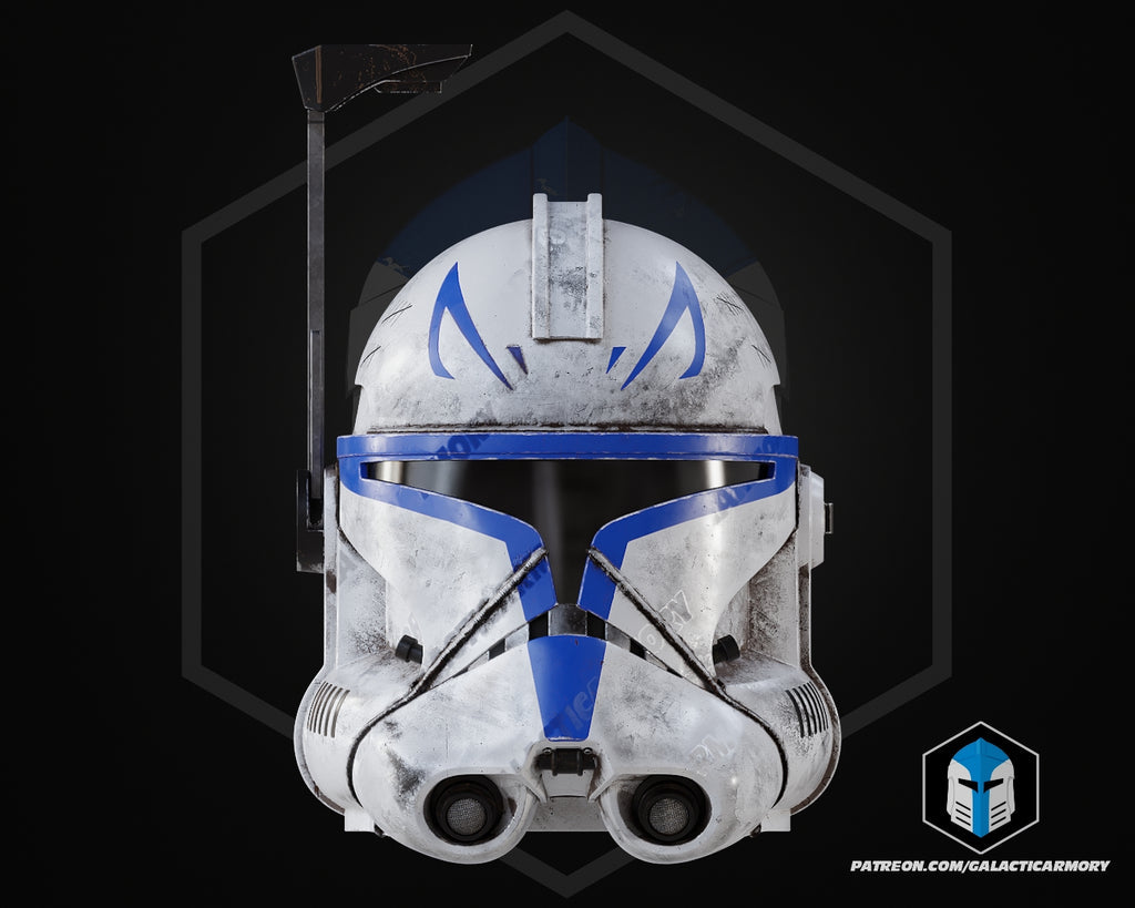 Realistic Captain Rex Helmet lifesize Wearable Cosplay by dask3d