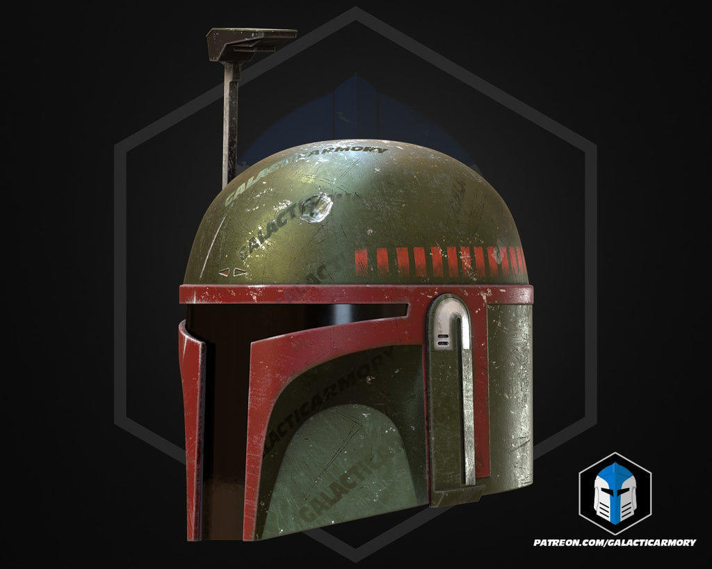 Boba Fett Helmet lifesize Wearable Cosplay by dask3d