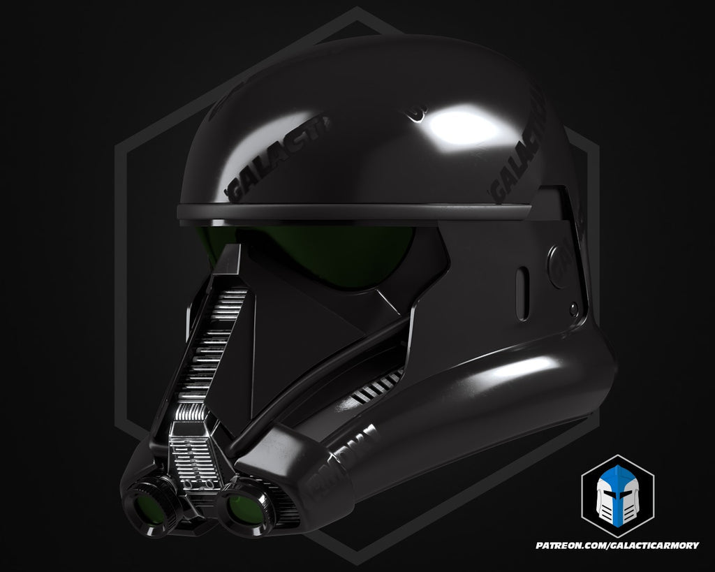 Death Trooper Helmet lifesize Wearable Cosplay by dask3d