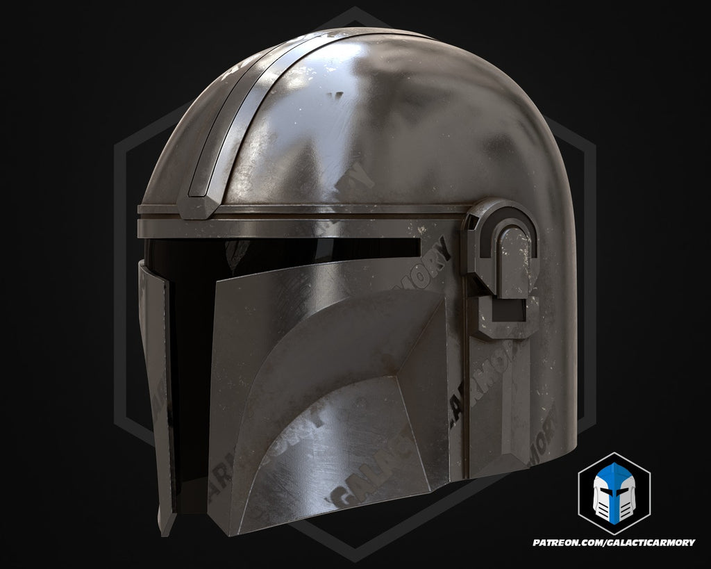 Mando Helmet lifesize Wearable Cosplay by dask3d