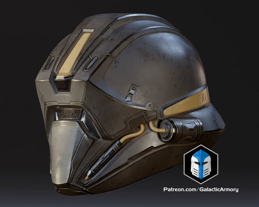 Helldivers 2 - Juggernaut Helmet lifesize Wearable Cosplay - Kit or Painted