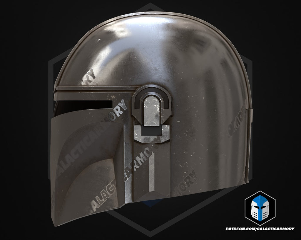 Mando Helmet lifesize Wearable Cosplay by dask3d