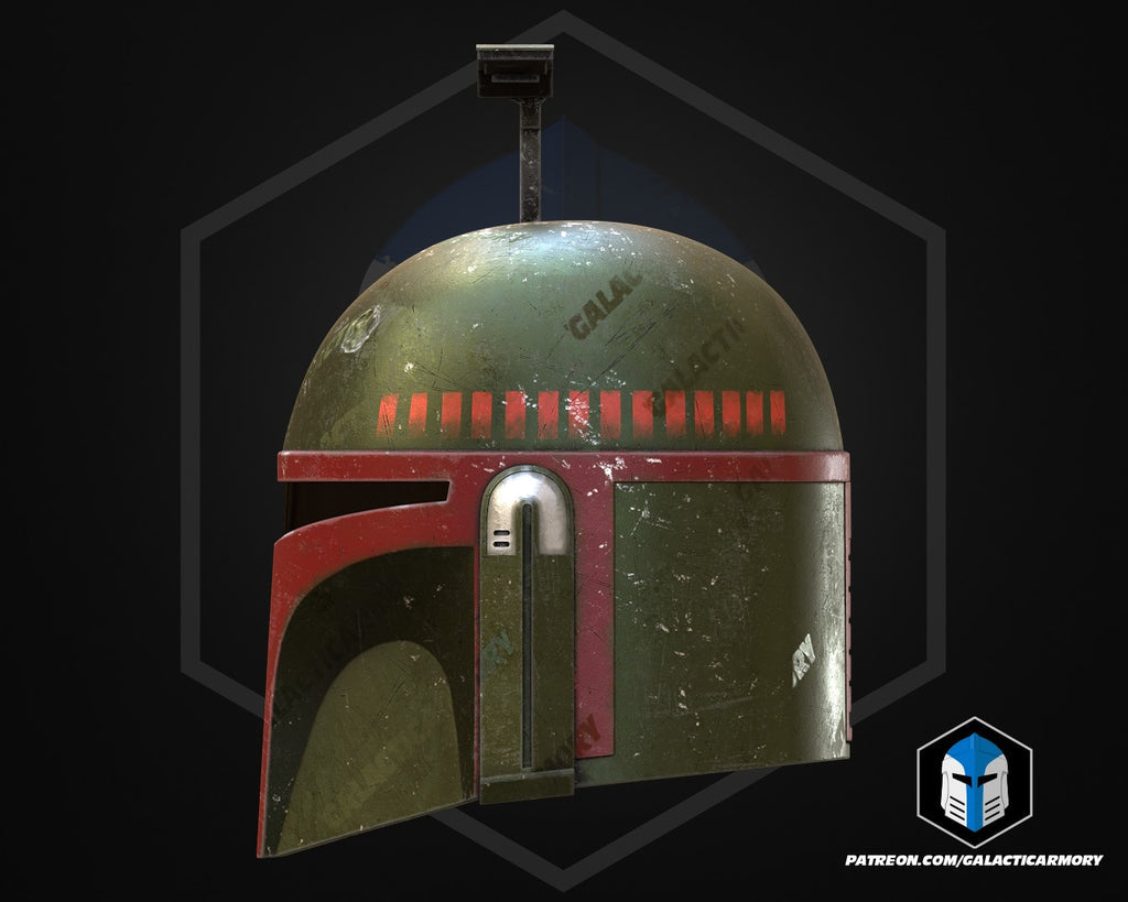 Boba Fett Helmet lifesize Wearable Cosplay by dask3d