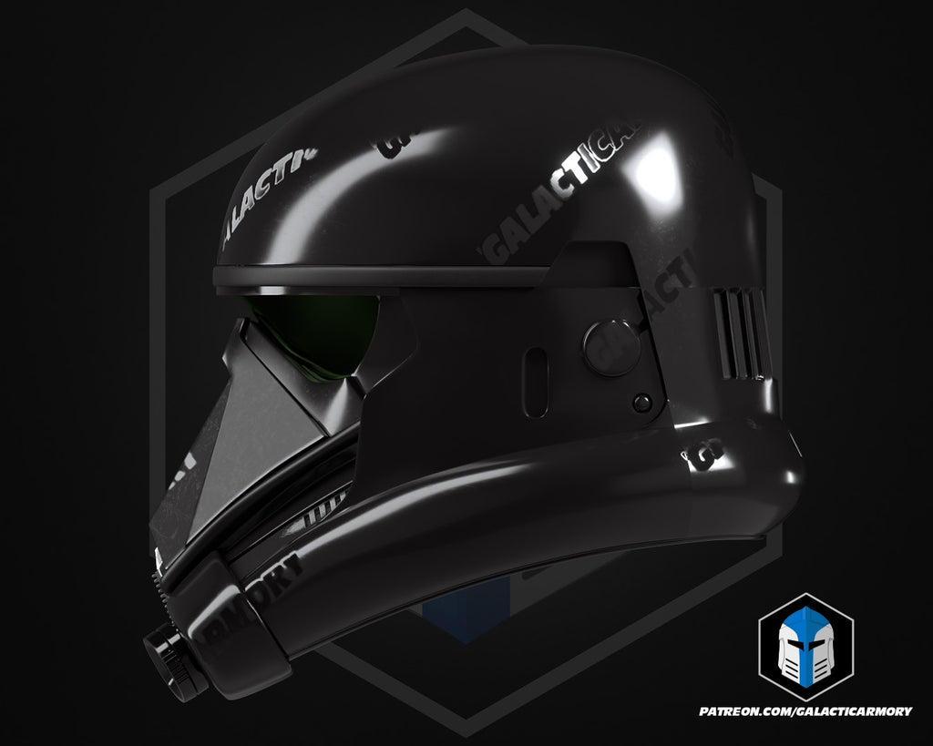 Death Trooper Helmet lifesize Wearable Cosplay by dask3d