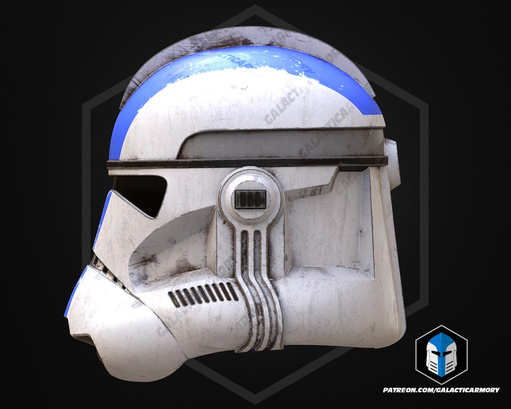 Phase 2 Clone Trooper Helmet lifesize Wearable Cosplay by dask3d