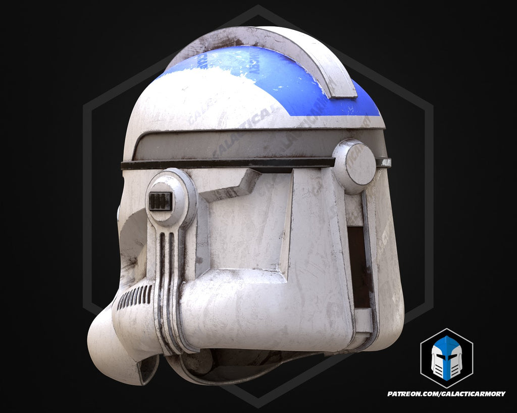 Phase 2 Clone Trooper Helmet lifesize Wearable Cosplay by dask3d