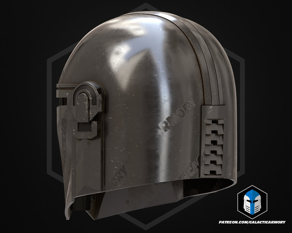 Mando Helmet lifesize Wearable Cosplay by dask3d