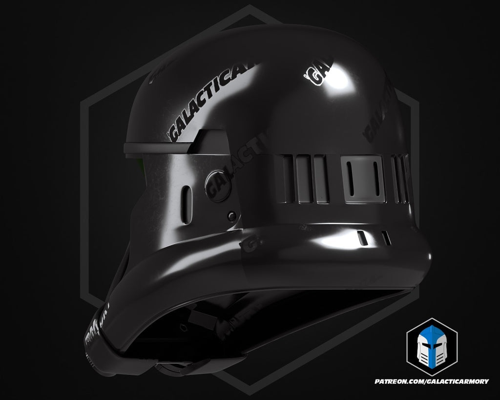Death Trooper Helmet lifesize Wearable Cosplay by dask3d