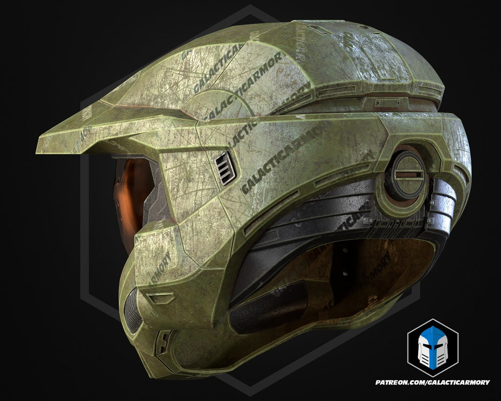 Halo Infinite Master Chief Helmet lifesize Wearable Cosplay by dask3d