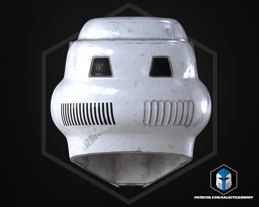 Scout Trooper Helmet lifesize Wearable Cosplay by dask3d