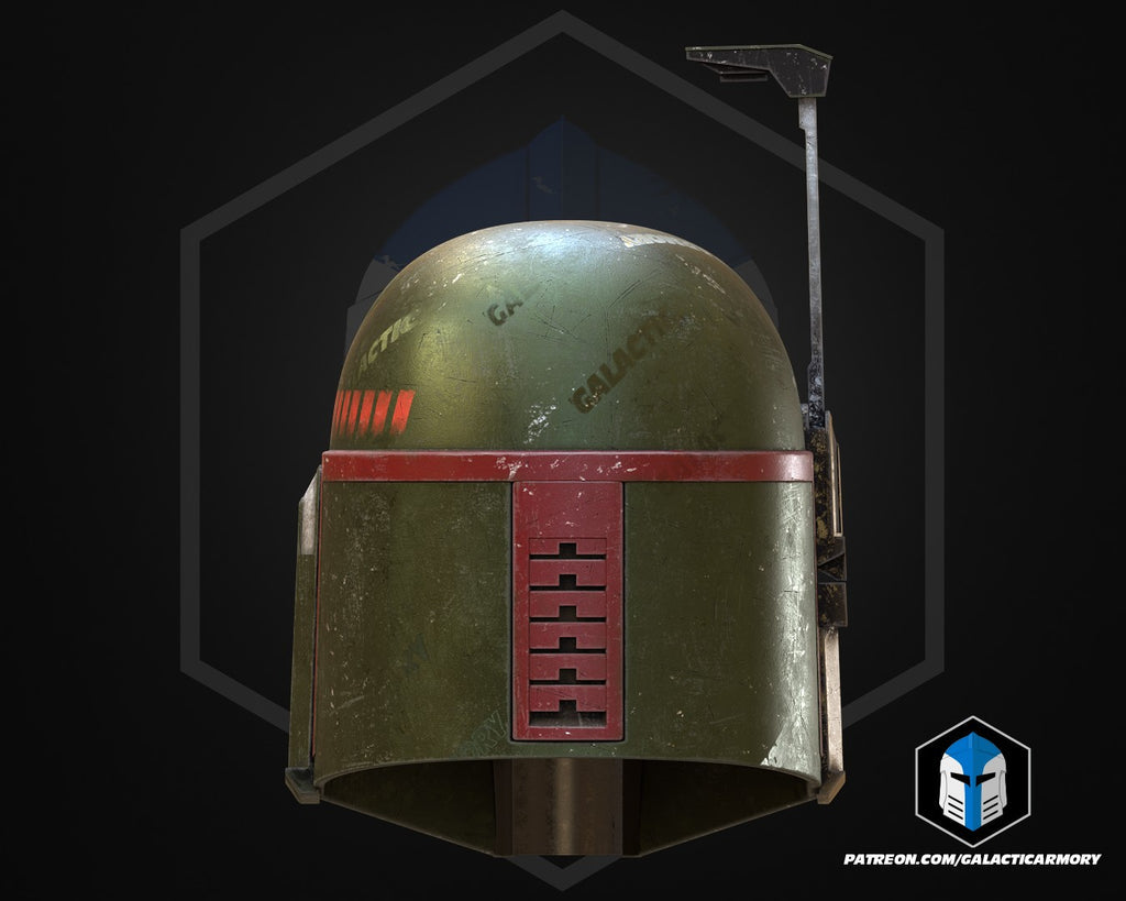 Boba Fett Helmet lifesize Wearable Cosplay by dask3d