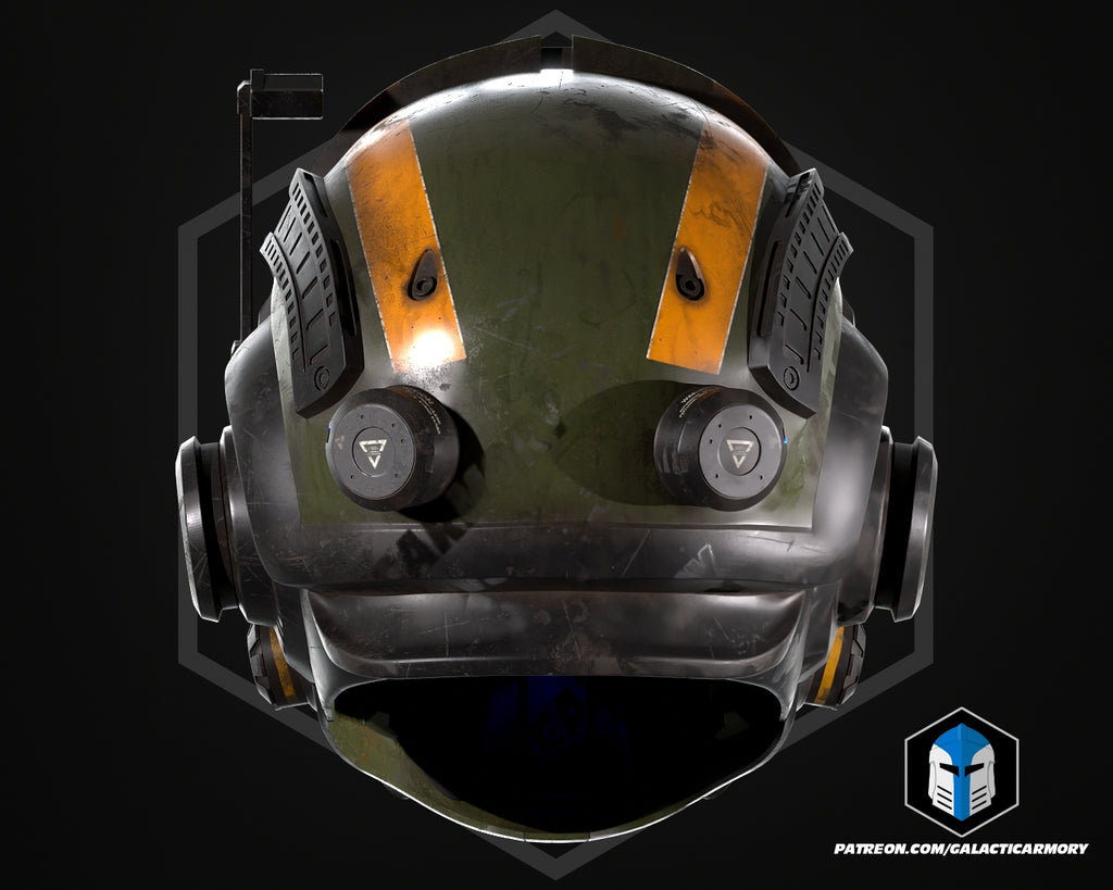 Jack Cooper Titanfall Helmet lifesize Wearable Cosplay by dask3d