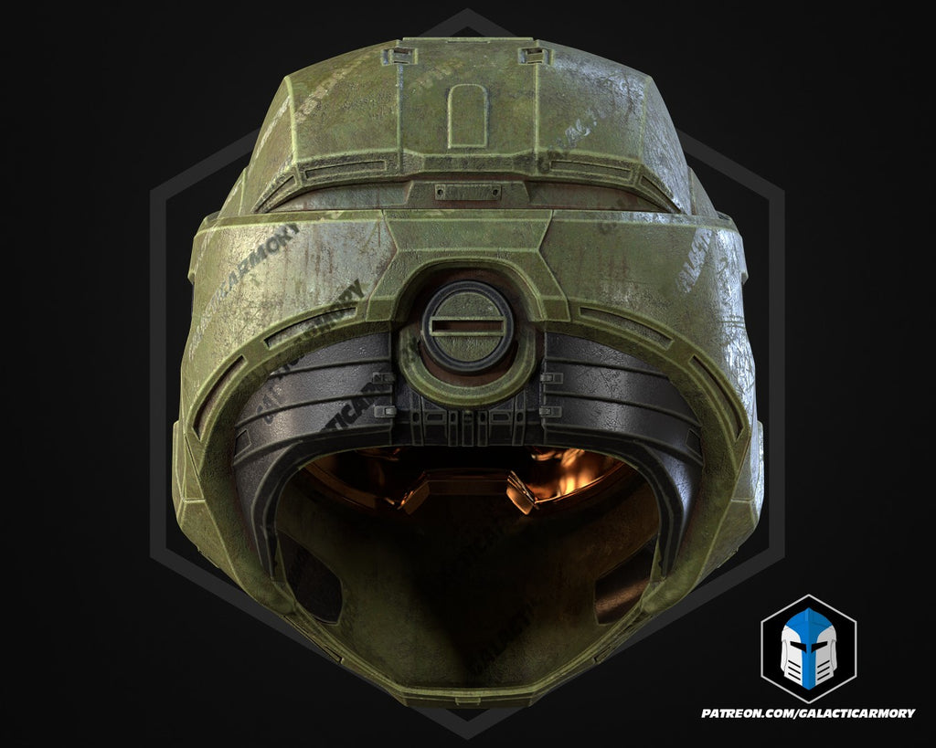 Halo Infinite Master Chief Helmet lifesize Wearable Cosplay by dask3d