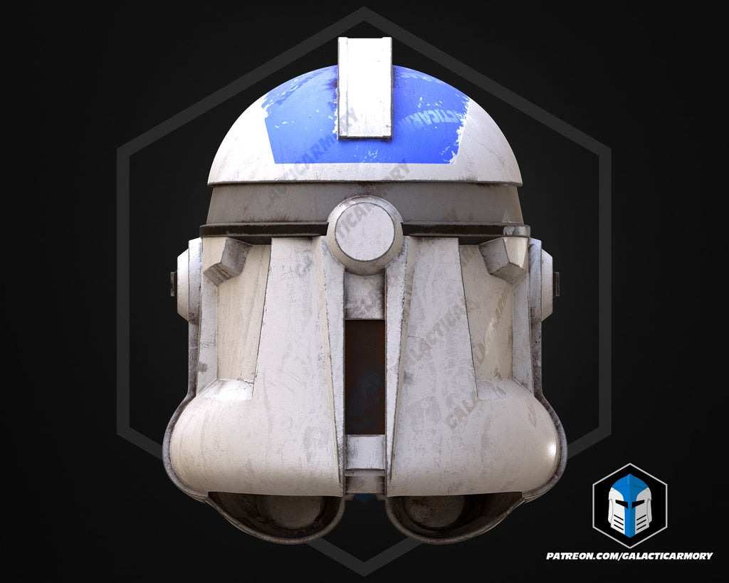 Phase 2 Clone Trooper Helmet lifesize Wearable Cosplay by dask3d