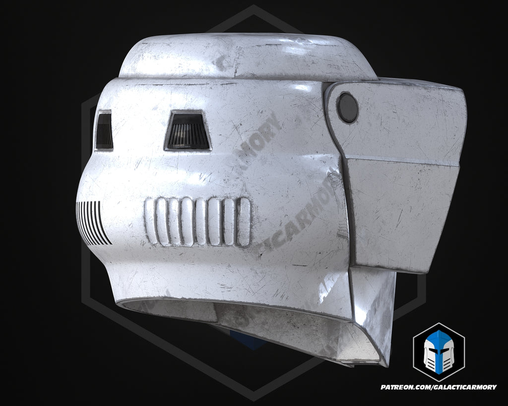 Scout Trooper Helmet lifesize Wearable Cosplay by dask3d