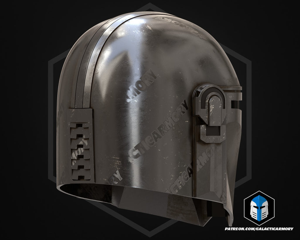 Mando Helmet lifesize Wearable Cosplay by dask3d