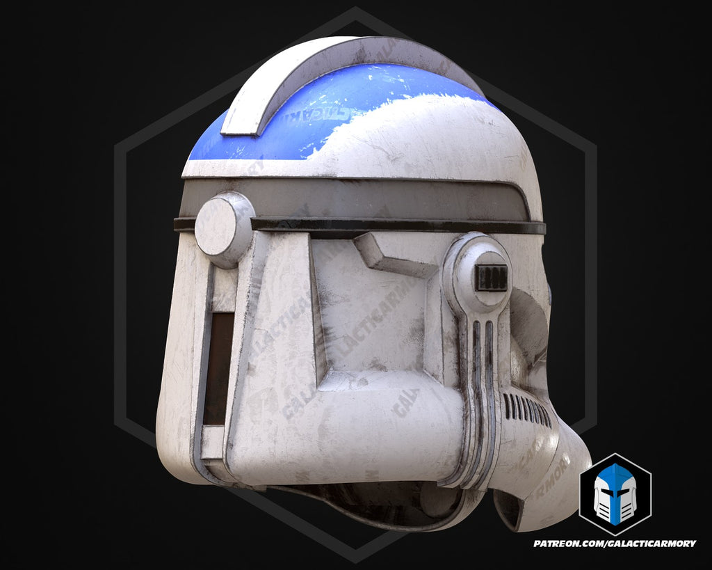 Phase 2 Clone Trooper Helmet lifesize Wearable Cosplay by dask3d