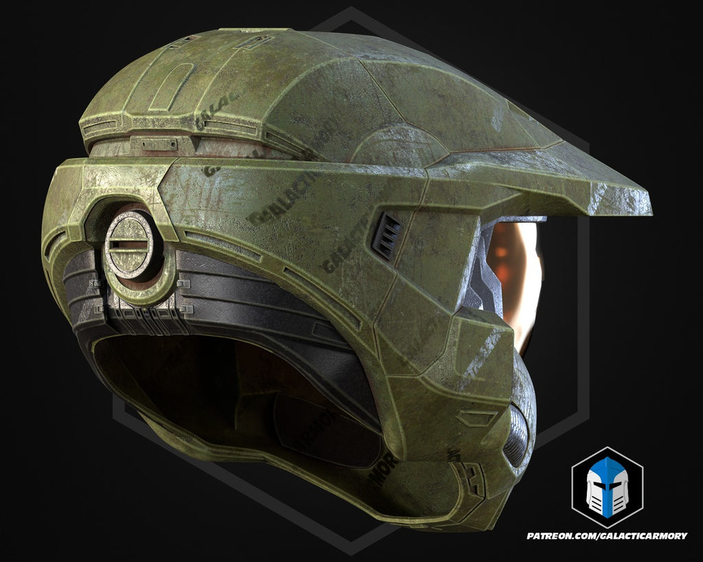 Halo Infinite Master Chief Helmet lifesize Wearable Cosplay by dask3d