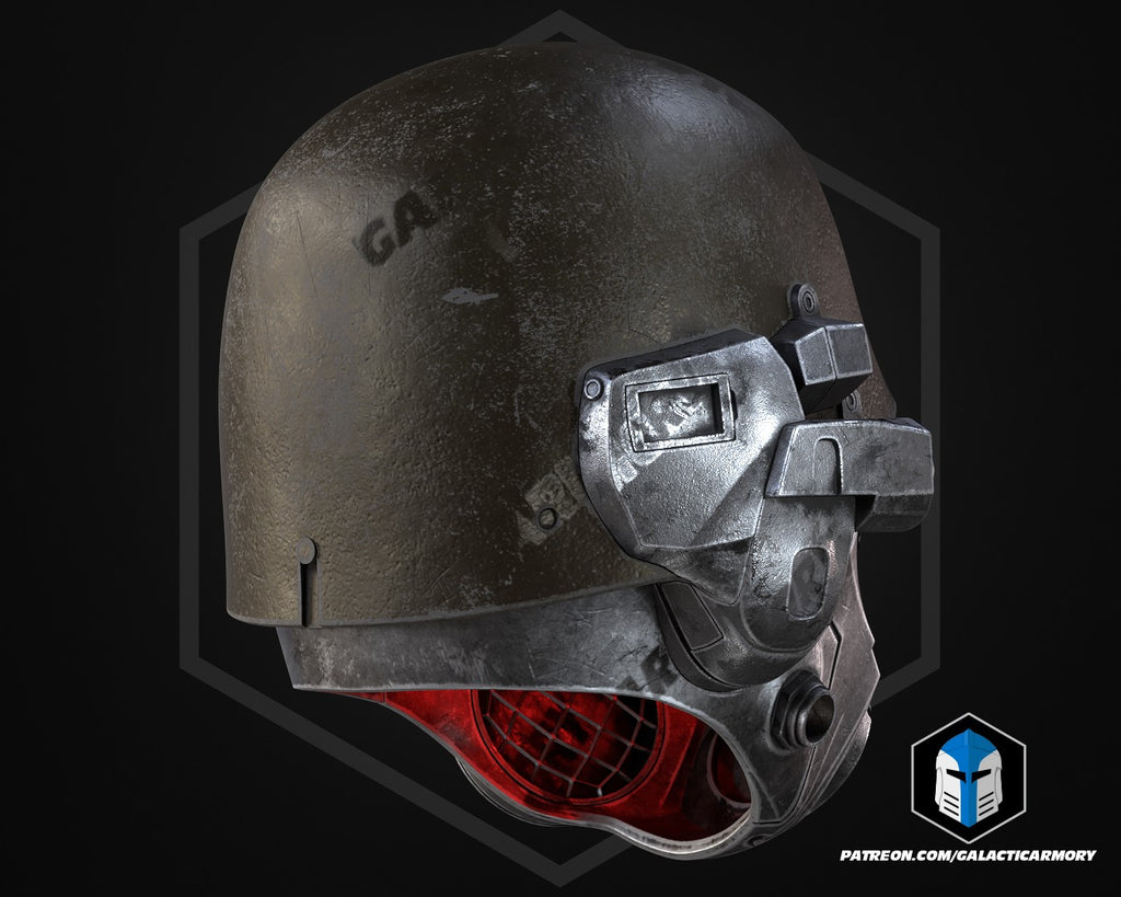 NCR Ranger Helmet lifesize Wearable Cosplay by dask3d