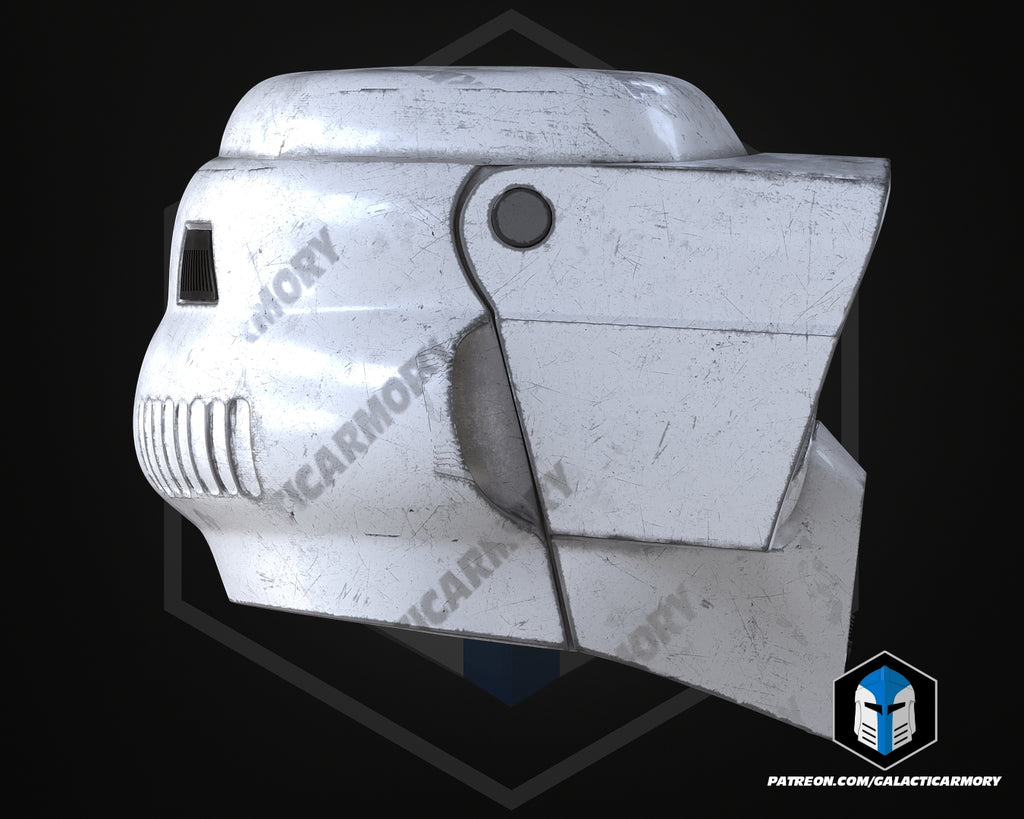 Scout Trooper Helmet lifesize Wearable Cosplay by dask3d
