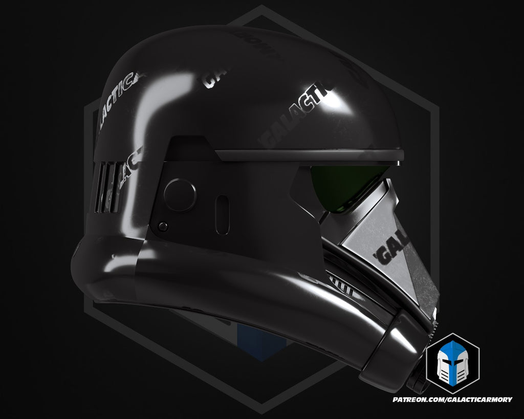 Death Trooper Helmet lifesize Wearable Cosplay by dask3d