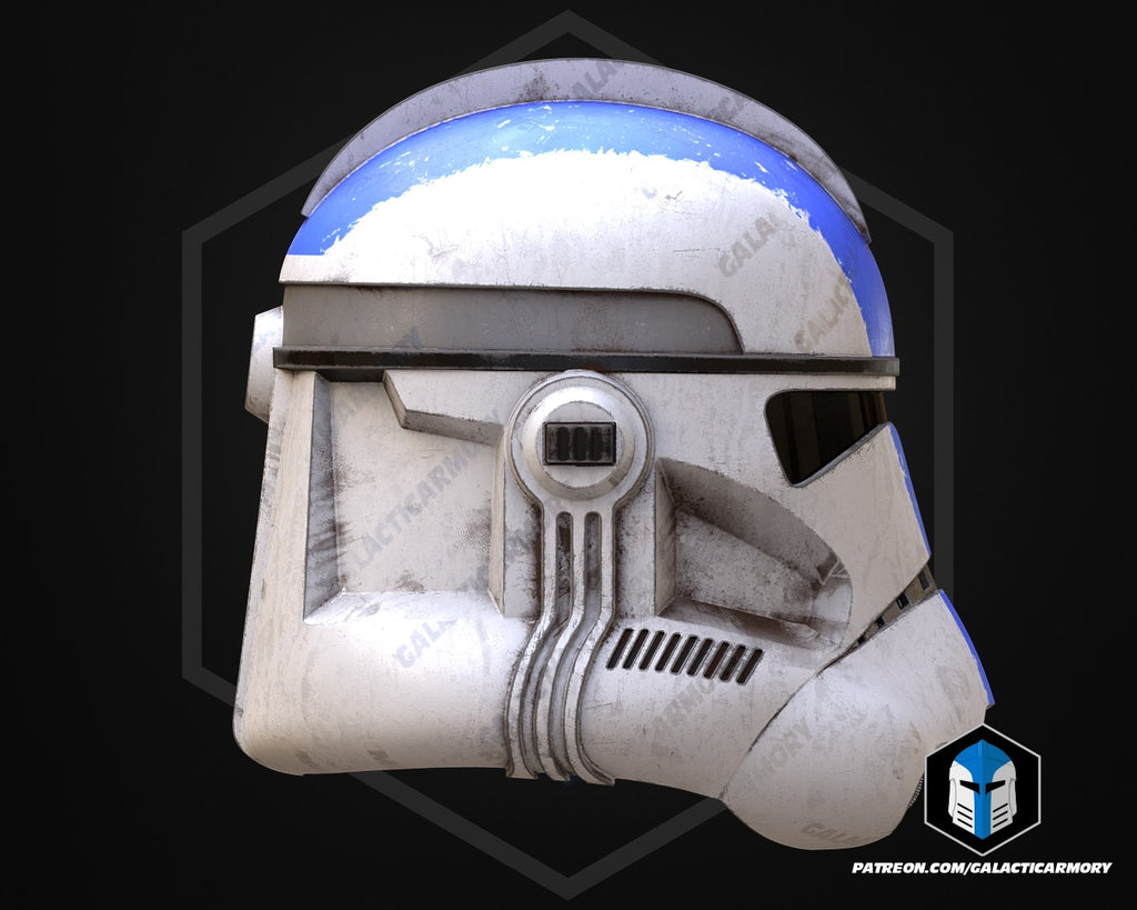 Phase 2 Clone Trooper Helmet lifesize Wearable Cosplay by dask3d