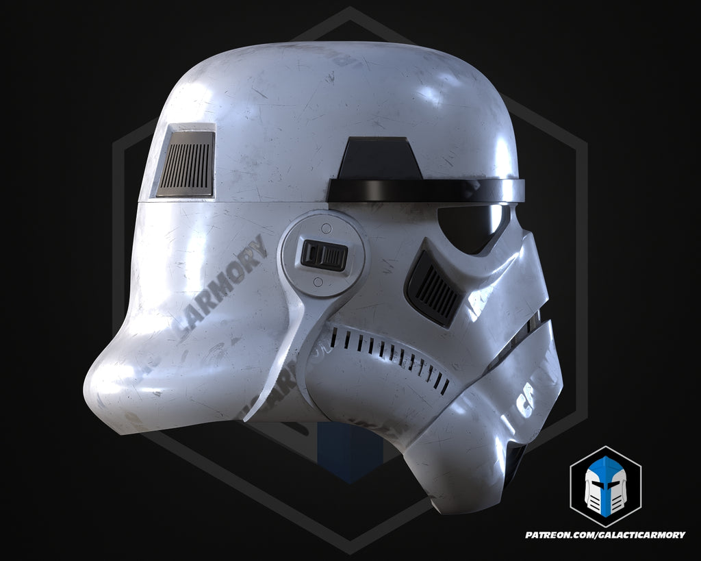 Rogue One Stormtrooper Helmet lifesize Wearable Cosplay by dask3d