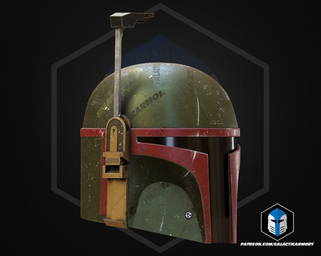 Boba Fett Helmet lifesize Wearable Cosplay by dask3d