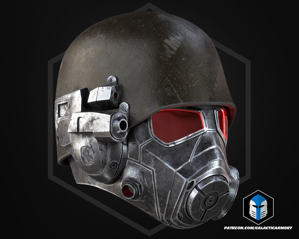 NCR Ranger Helmet lifesize Wearable Cosplay by dask3d