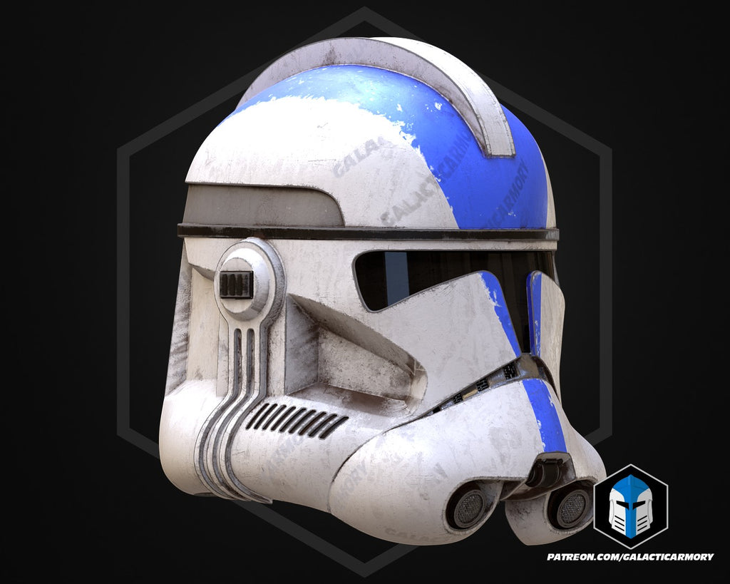 Phase 2 Clone Trooper Helmet lifesize Wearable Cosplay by dask3d