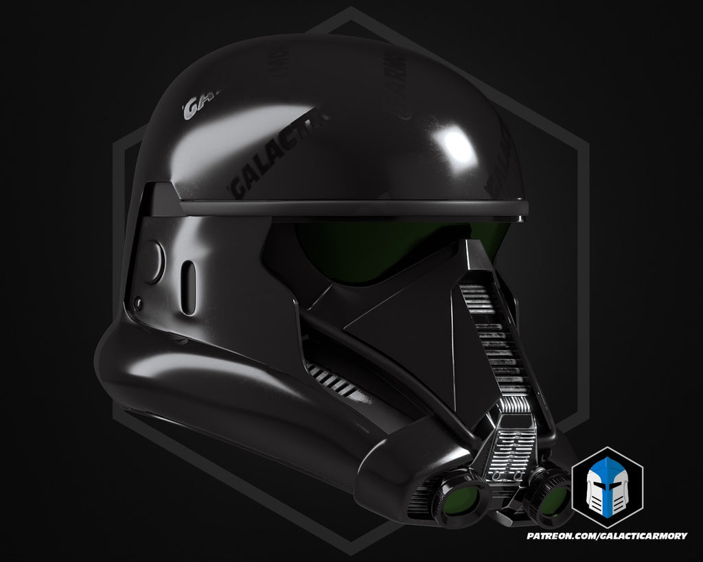 Death Trooper Helmet lifesize Wearable Cosplay by dask3d