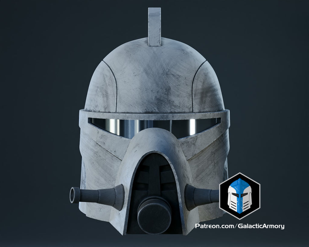 SCUBA Clone Trooper Helmet lifesize Wearable Cosplay by dask3d