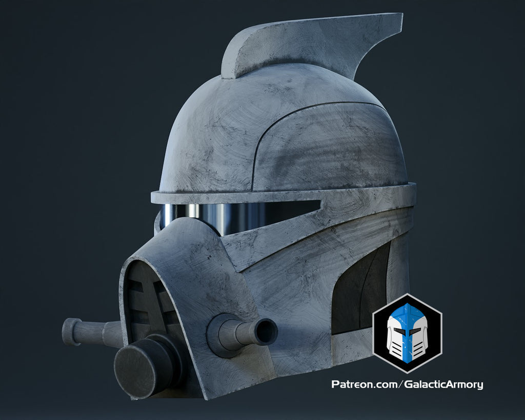 SCUBA Clone Trooper Helmet lifesize Wearable Cosplay by dask3d