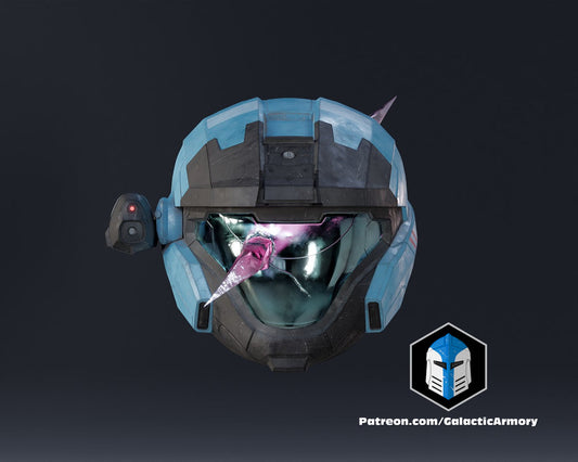 Reach Air Assault - Kat Helmet lifesize Wearable Cosplay by dask3d