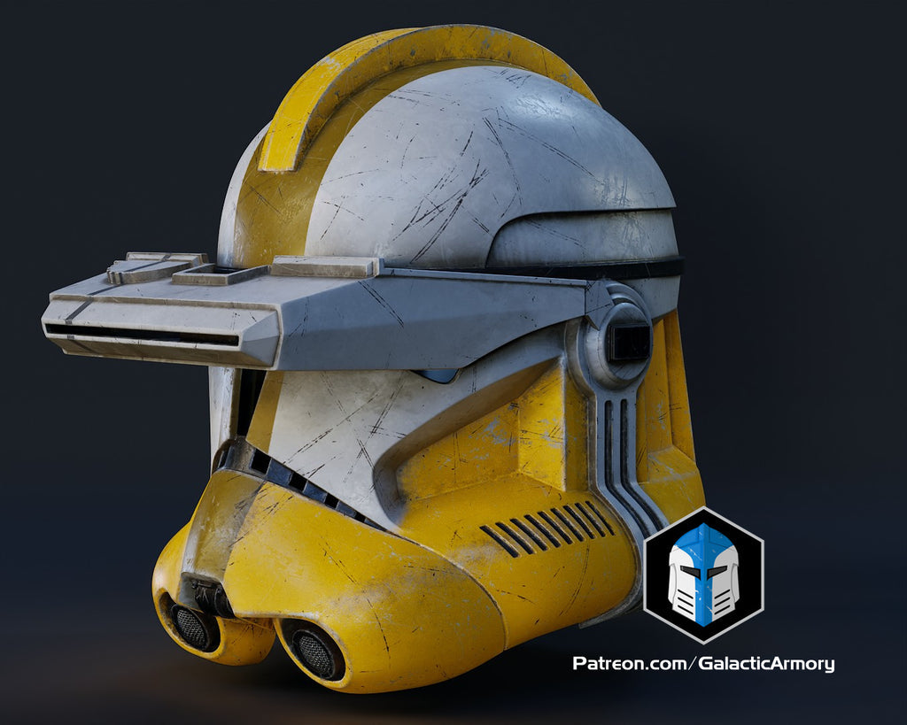 Commander BlySpecialist Clone Trooper Helmet lifesize Wearable Cosplay by dask3d