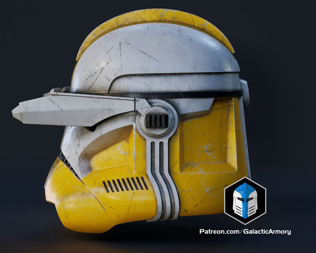 Commander BlySpecialist Clone Trooper Helmet lifesize Wearable Cosplay by dask3d