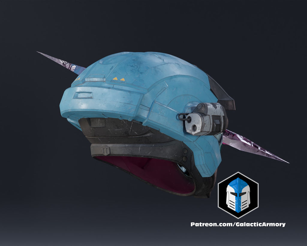 Halo Reach Air Assault - Kat Helmet lifesize Wearable Cosplay - Kit or Painted