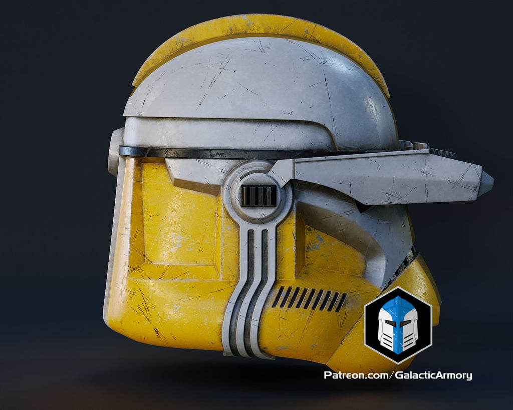 Commander BlySpecialist Clone Trooper Helmet lifesize Wearable Cosplay by dask3d