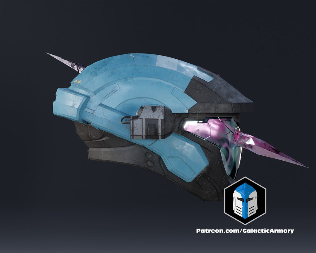 Halo Reach Air Assault - Kat Helmet lifesize Wearable Cosplay - Kit or Painted